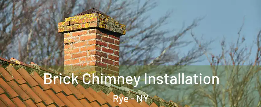  Brick Chimney Installation Rye - NY