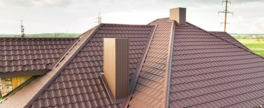 Residential Chimney Flashing Restoration in Rye, NY