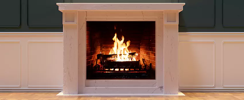 Decorative Electric Fireplace Installation in Rye, New York