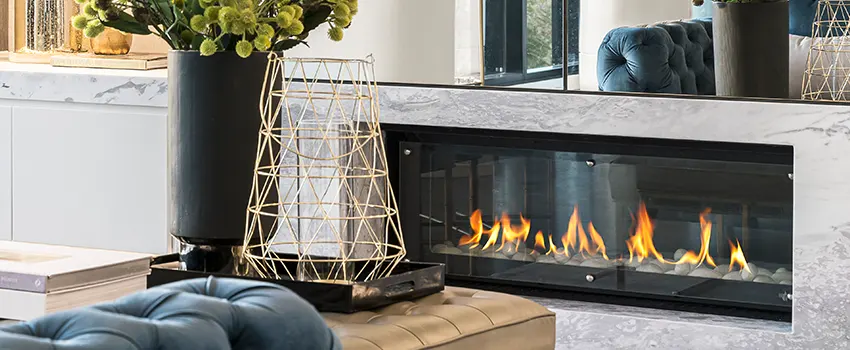 Custom Fireplace Crystals in Rye, New York