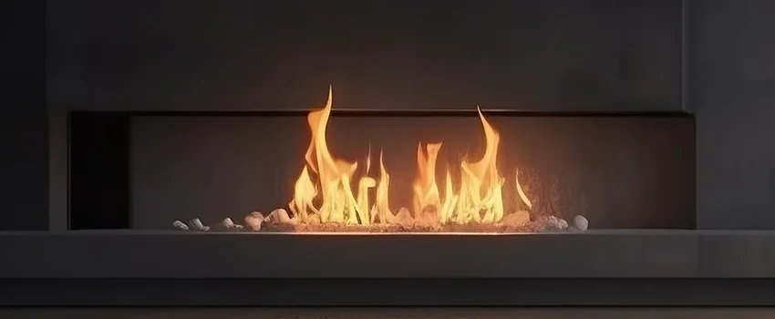 B-Vent Gas Fireplace Installation in Rye, NY