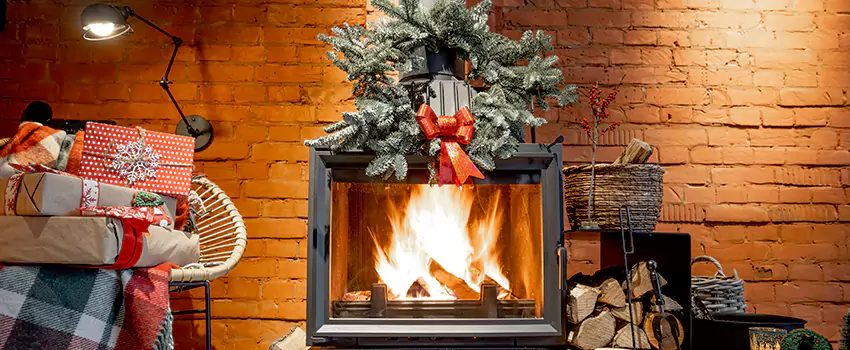 Travis Industries Linear Gas Fireplace Installation in Rye, New York