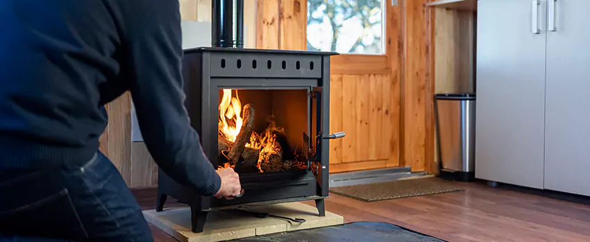 Open Hearth Wood Fireplace Installation in Rye, NY