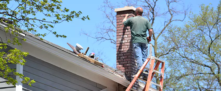 Vinyl and PVC Chimney Flashing Installation in Rye, NY