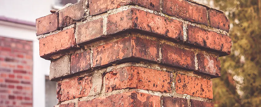 Cracked Chimney Bricks Repair Cost in Rye, New York