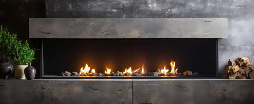 Gas Fireplace Front And Firebox Repair in Rye, NY