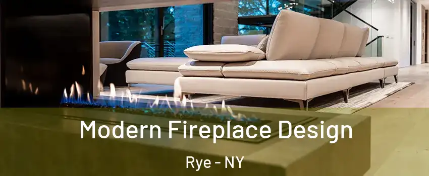  Modern Fireplace Design Rye - NY
