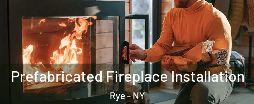  Prefabricated Fireplace Installation Rye - NY